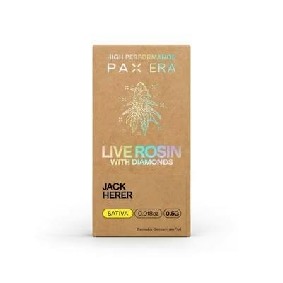 PAX | ERA PODS | Live Rosin with Diamonds | Jack Herer (Sativa) | 0.5g
