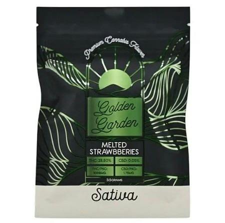 Golden Garden | Flower | Melted Strawberries (Sativa) | 3.5g