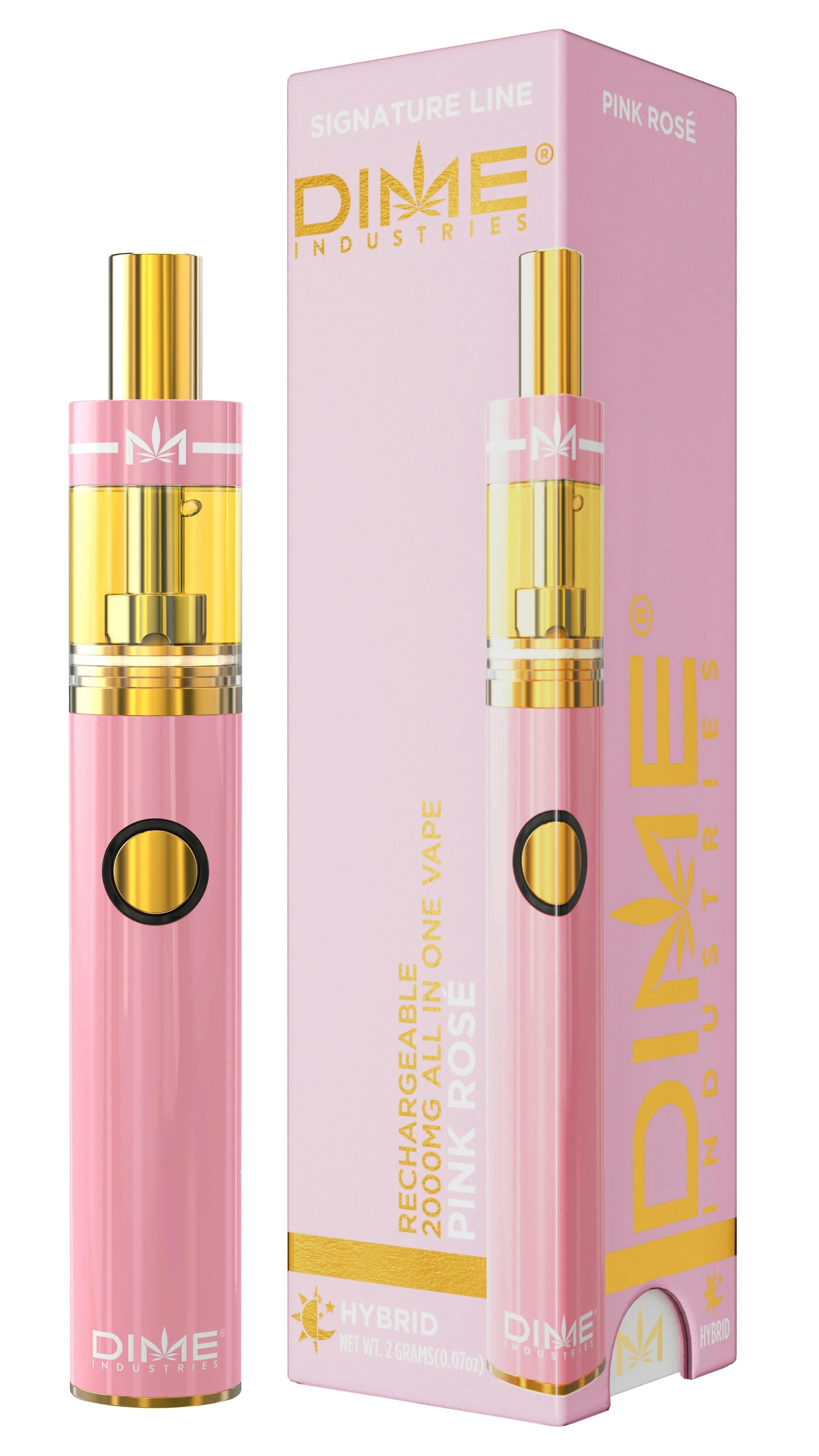 Dime | Vape AIO | Pink Rose (Hybrid) | 2g