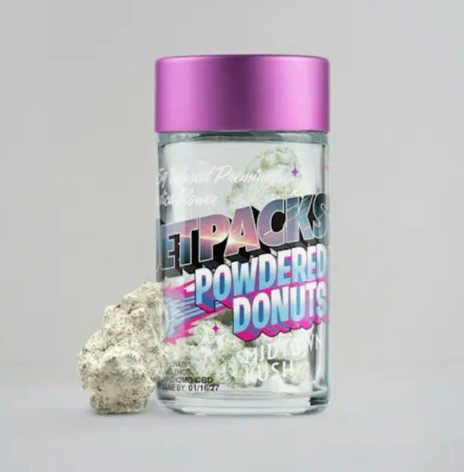 Jetpacks | Powdered Donuts Flower | NY Sour (Sativa) | 3.5g