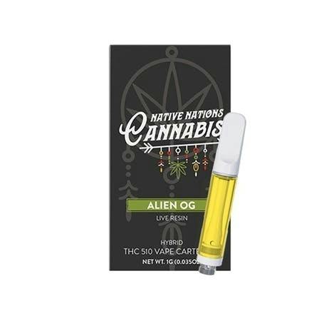 NNC | Live Resin - 510 Cartridge | Alien OG (Hybrid) | 1g