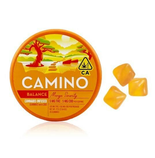 1:1 MANGO SERENITY-GUMMY-20PK-(100MG CBD/100MG THC)