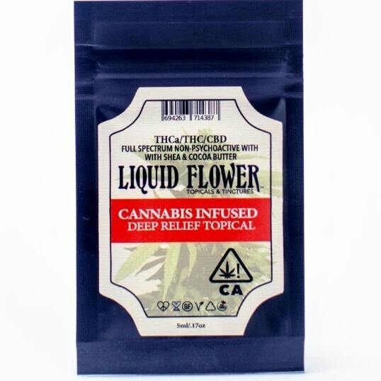 MINI DEEP RELIEF TOPICAL-BALM-0.17 OZ-(THCA 23MG/THC 12MG/ CBD 39MG)