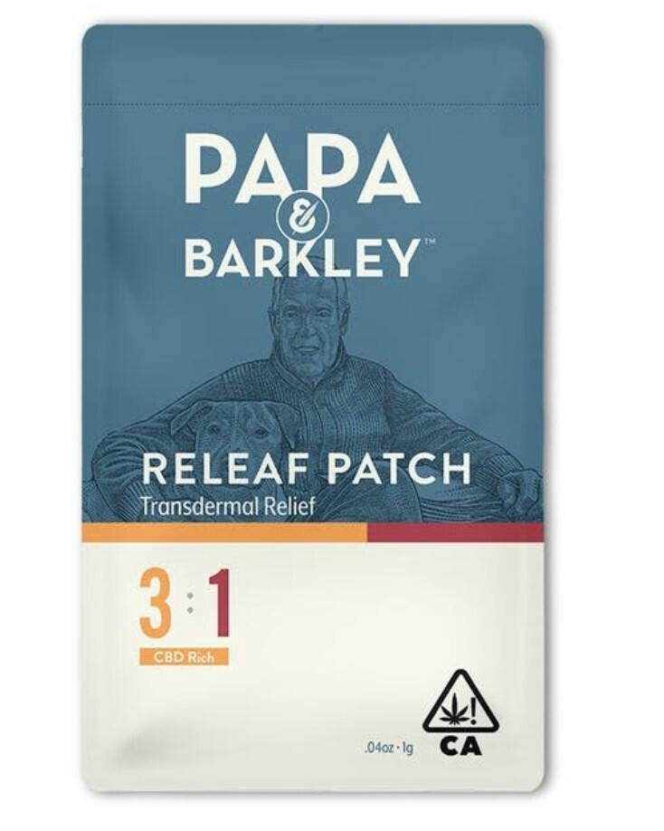 3:1 CBD RICH RELEAF-PATCH-1PK-(25MG CBD/5MG THC)