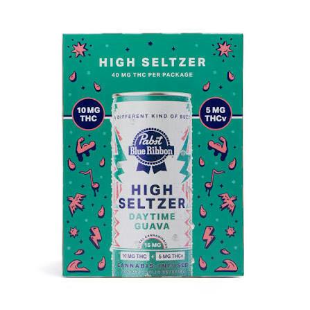 PABST LABS DAYTIME GUAVA SELTZER 15MG THC 4PK