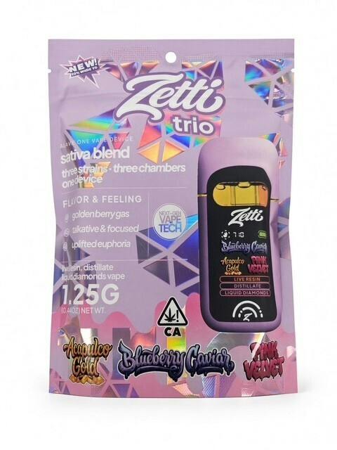 ZETTI ACAPULCO GOLD X BLUEBERRY CAVIAR X PINK VELVET AIO-1.25G
