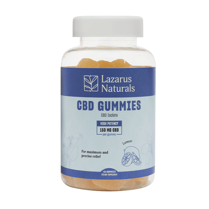 Lazarus Gummies CBD Isolate 150mg per gummy