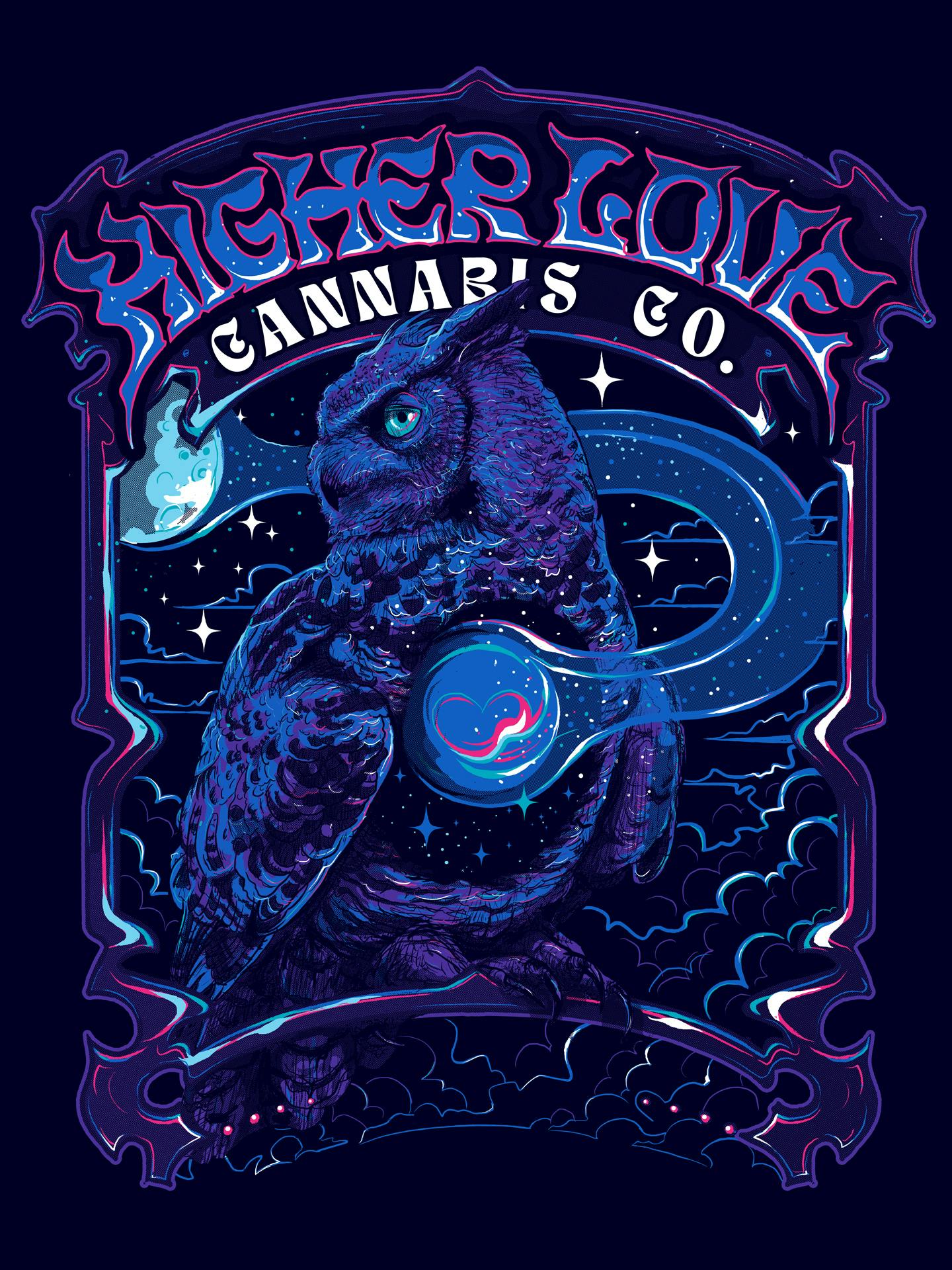 Universal Wisdom Poster 18" x 24" at Higher Love Cannabis Dispensary Crystal Falls