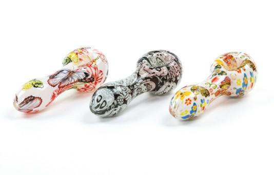 4" SirEEL Image Transfer Spoon Pipe | Assorted Colors