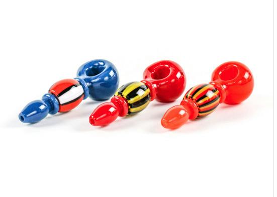 4.5" SirEEL Fidget Fire Spoon Pipe | Assorted Colors