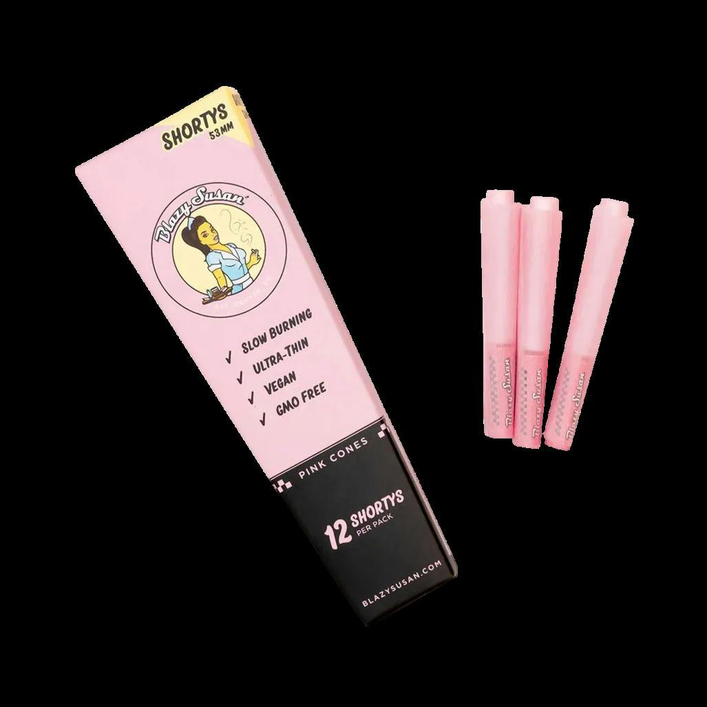 Blazy Susan | Pink Mini Cones | 12pk