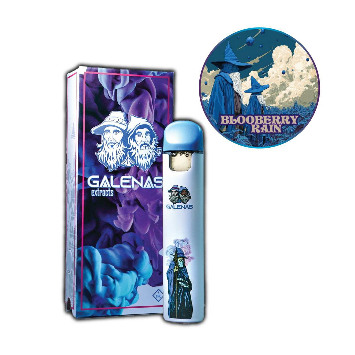 Galenas Blooberry Rain All-In-One Live Rosin Vape