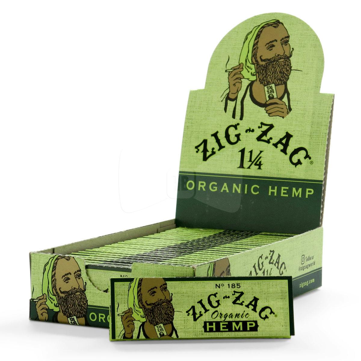 ORGANIC HEMP ROLLING PAPERS 1 1/4"