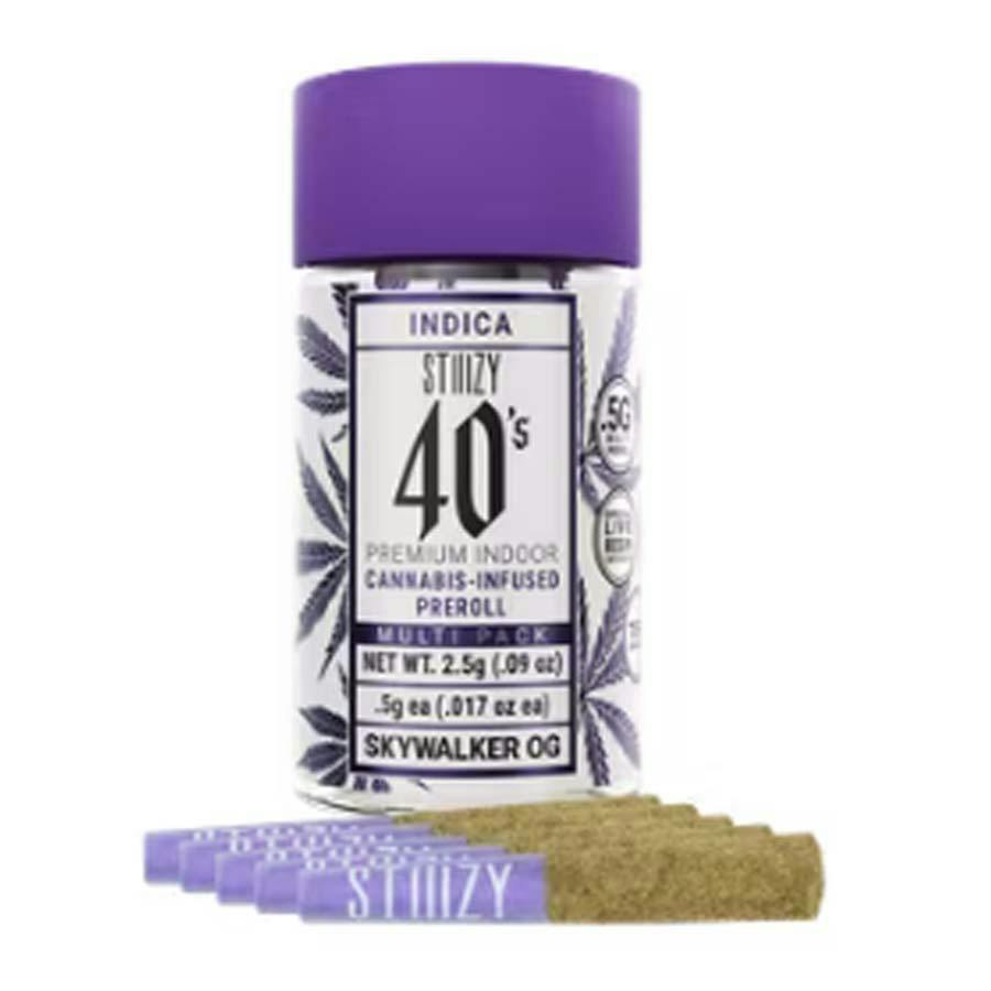 - SKYWALKER OG - .5G 40's Infused Mini Blunt 5 Pack