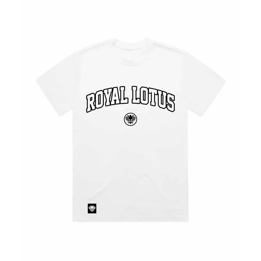ROYAL LOTUS WHITE SHIRT 2XL