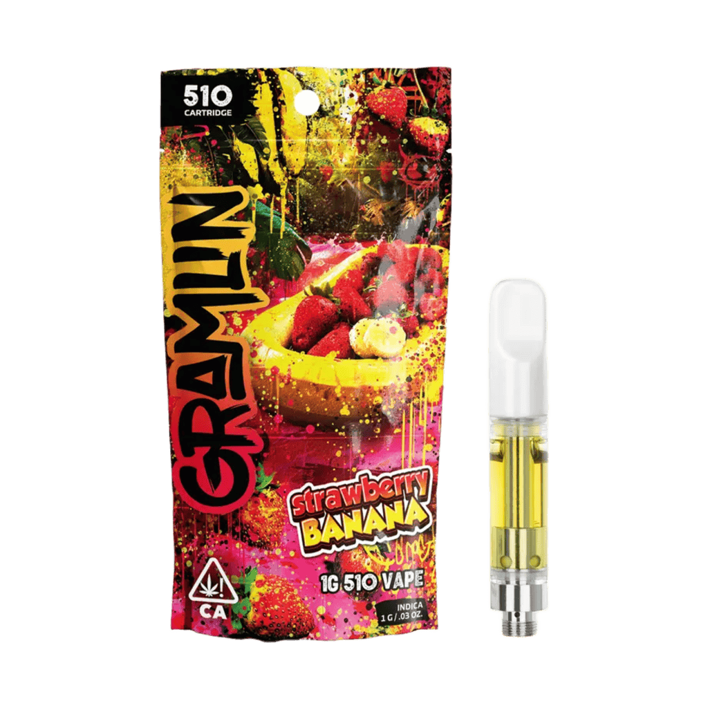 Strawberry Banana 1g 510 Vape Cartridge
