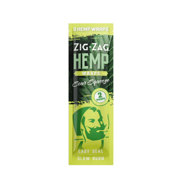 Sour Squeeze Natural Hemp Wraps 2 Pack
