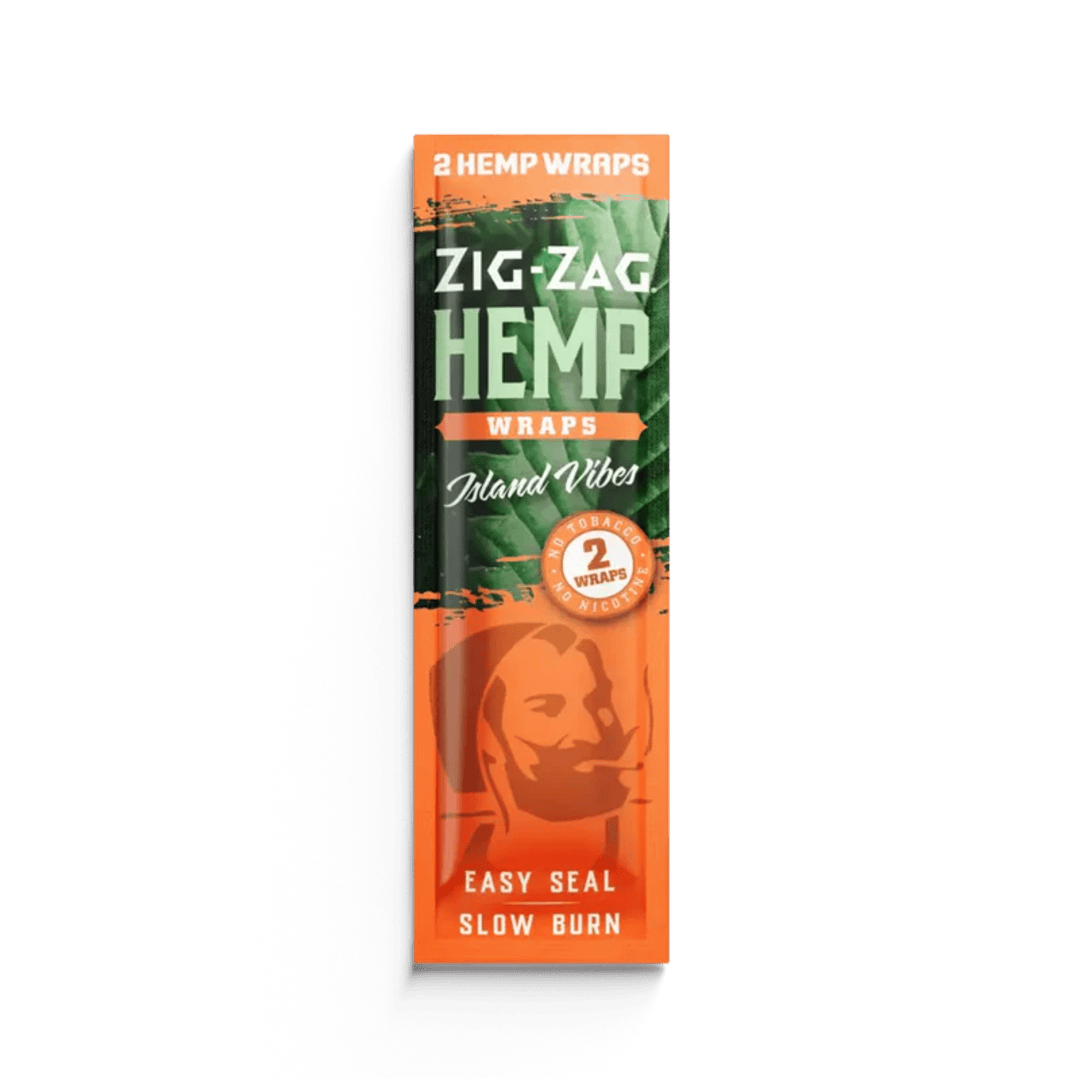 Island Vibes Natural Hemp Wraps 2 Pack