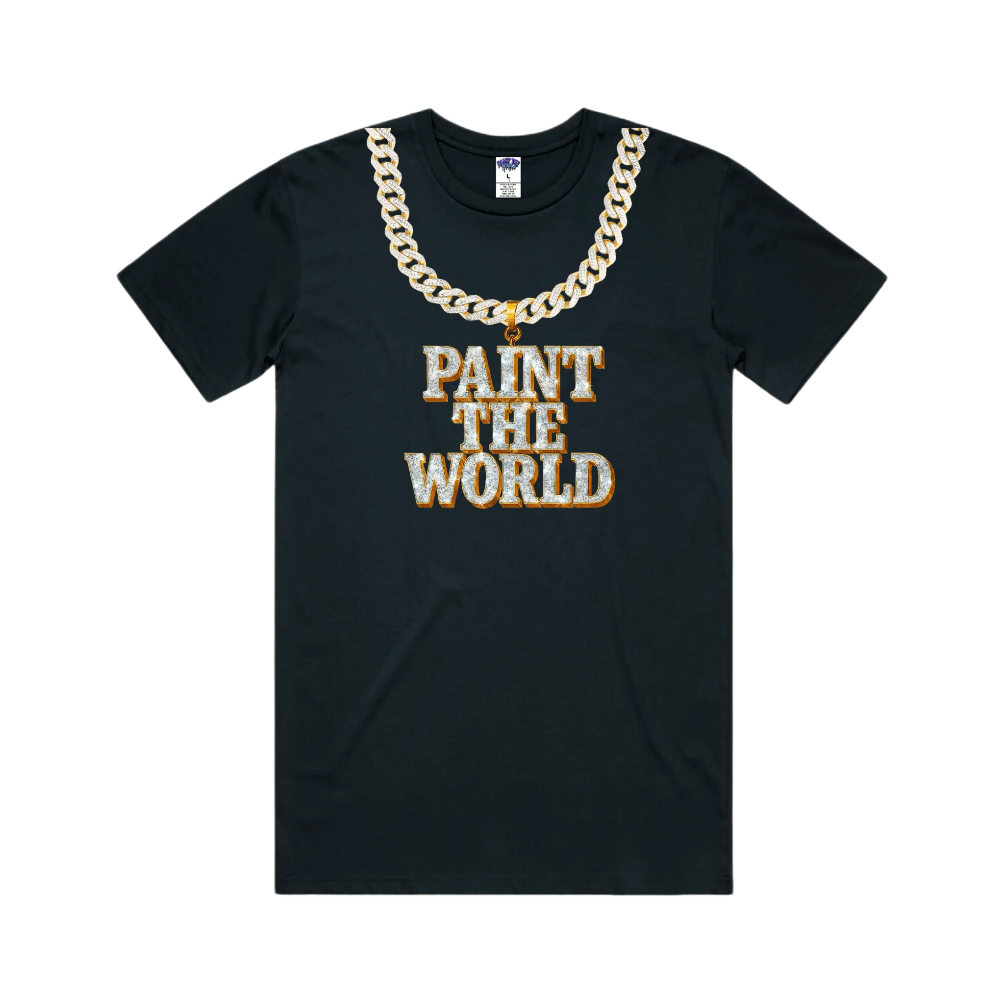 BLING CHAIN TEE - MEDIUM