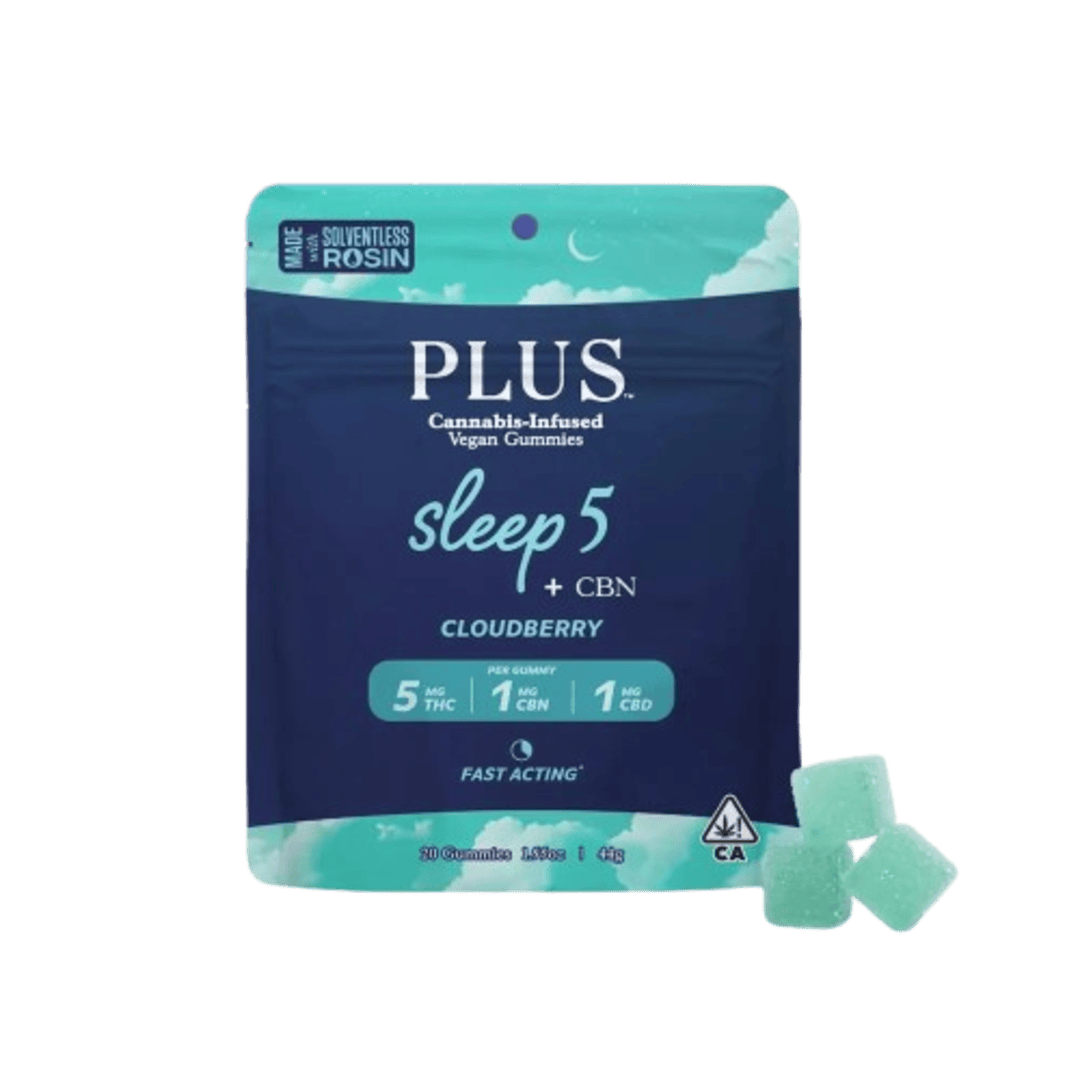 Cloudberry Sleep 5:1:1 Gummies [Solventless Rosin]