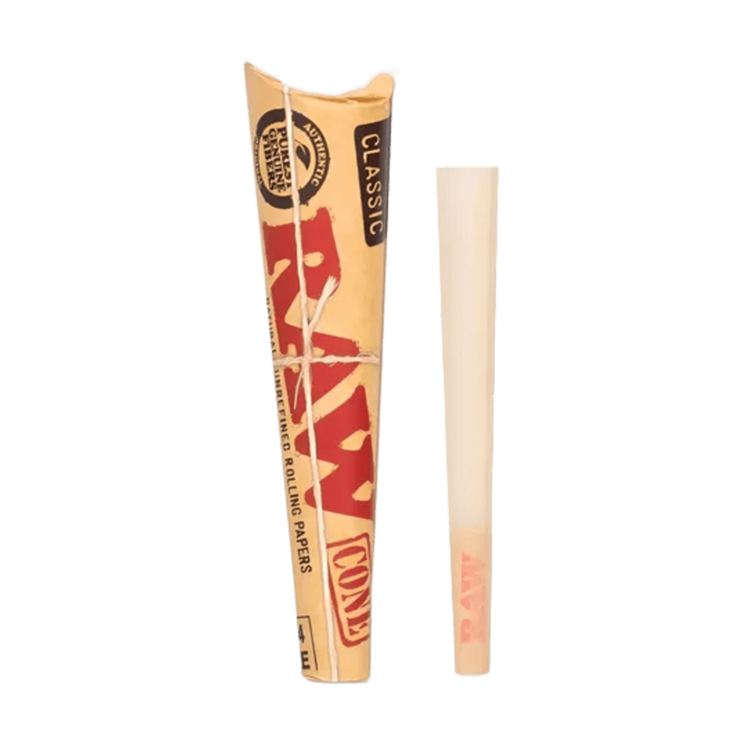 RAW CLASSIC 1 1/4 INCH CONES 6 PACK