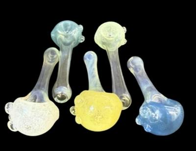 FUMED FRIT HEAD SPOON