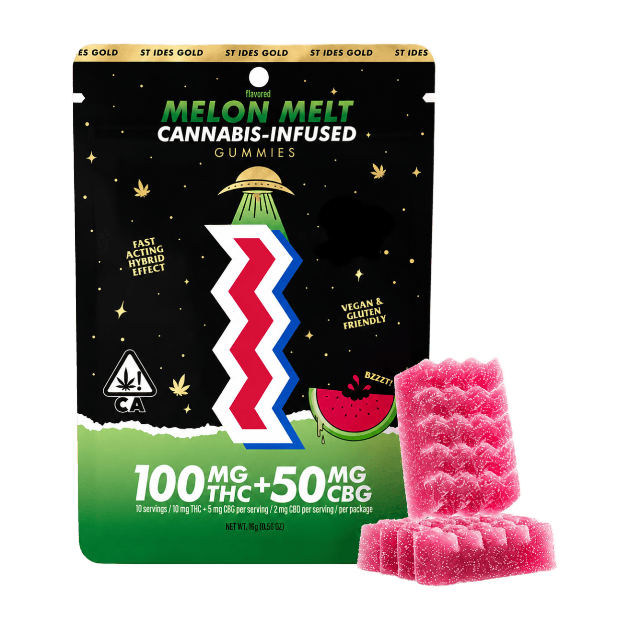 MELON MELT THC:CBG 150MG