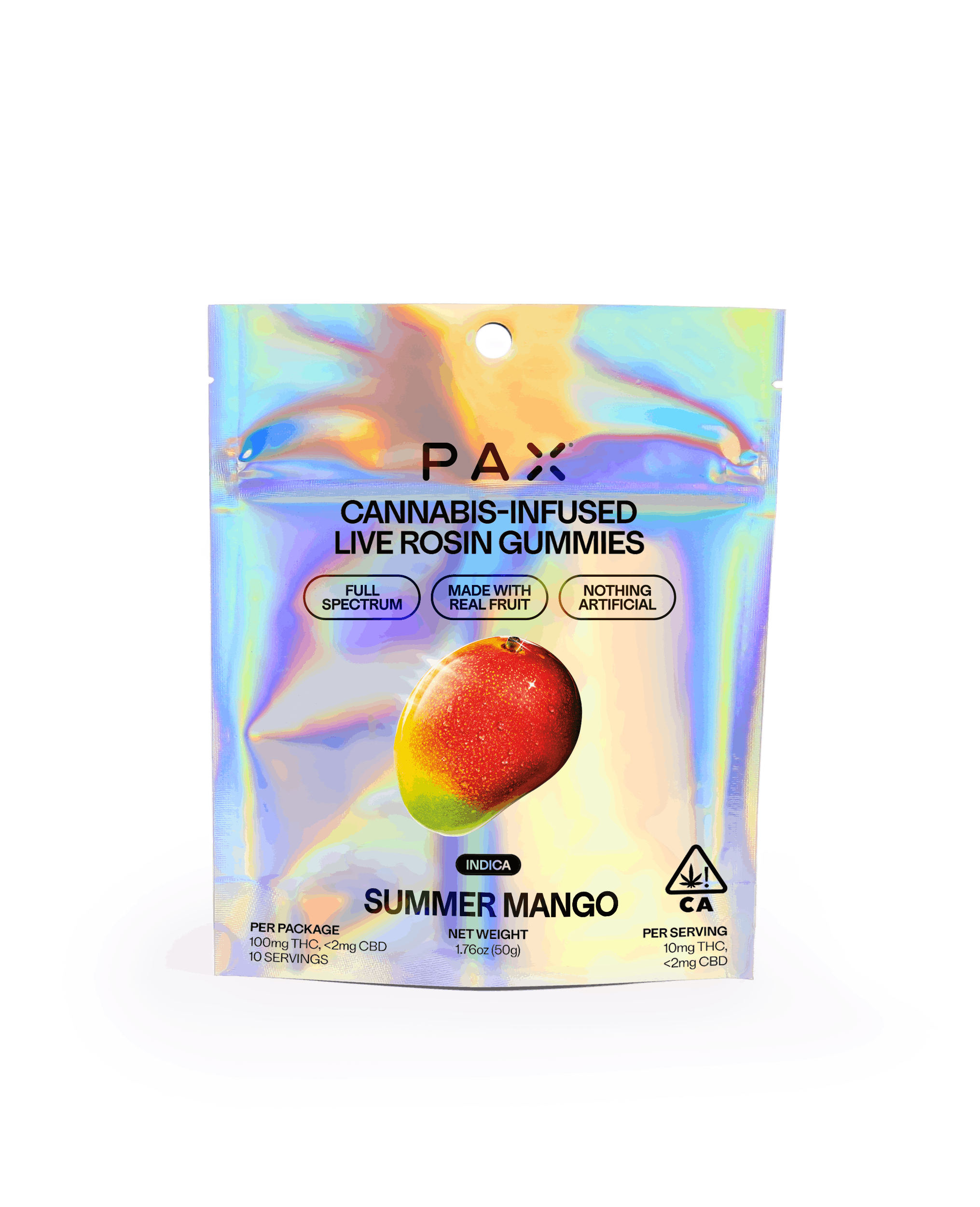 Summer Mango: 100mg Rosin Gummies