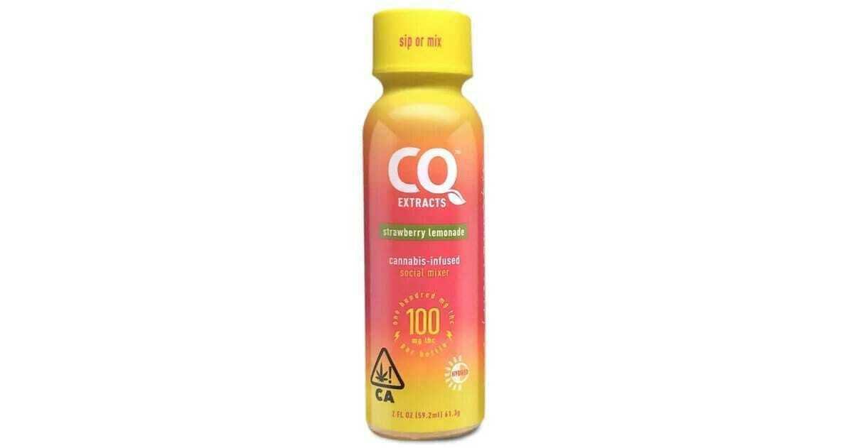 Cannabis Quencher - Strawberry Lemonade | 100MG 16oz Shot