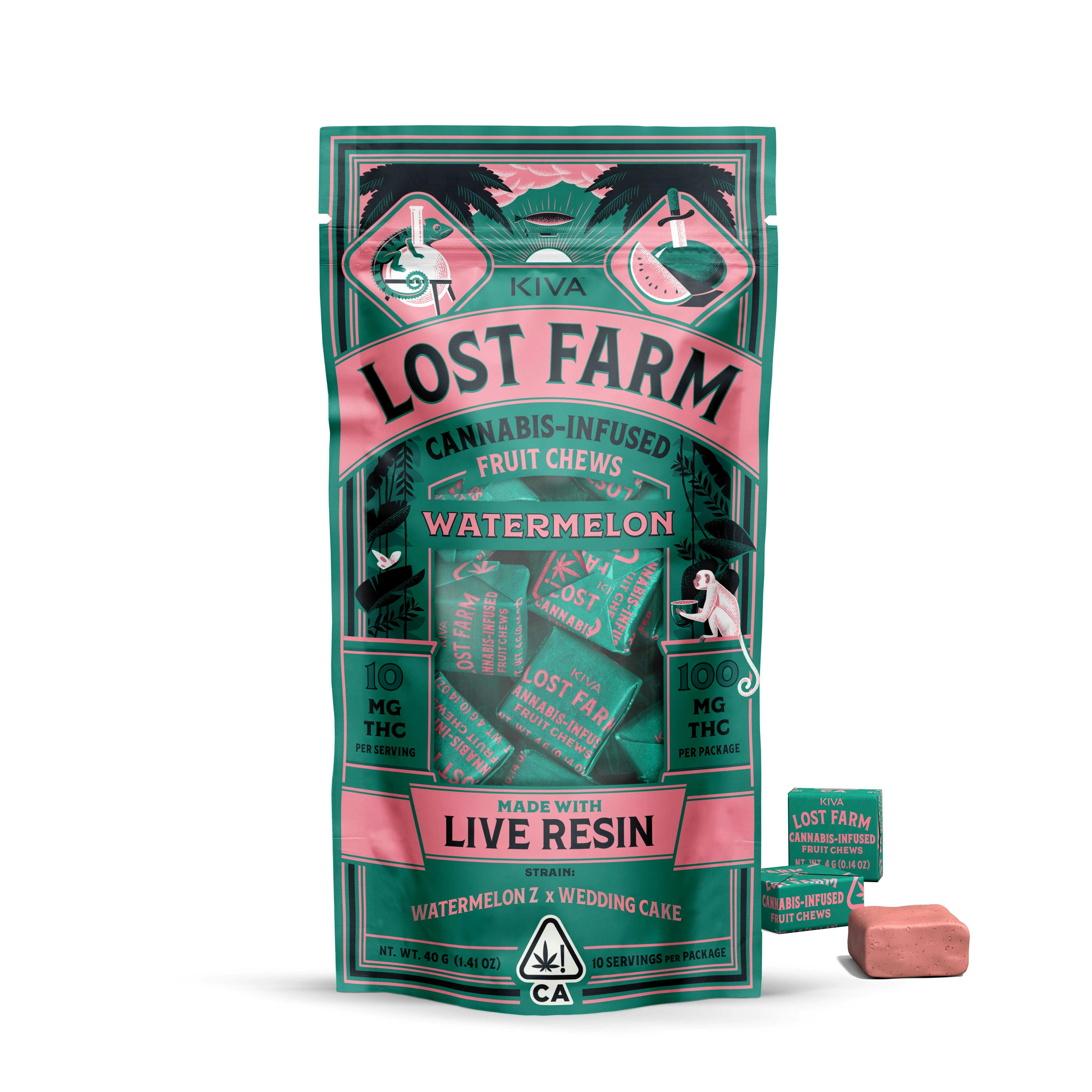Lost Farm Chews — Watermelon Gelato