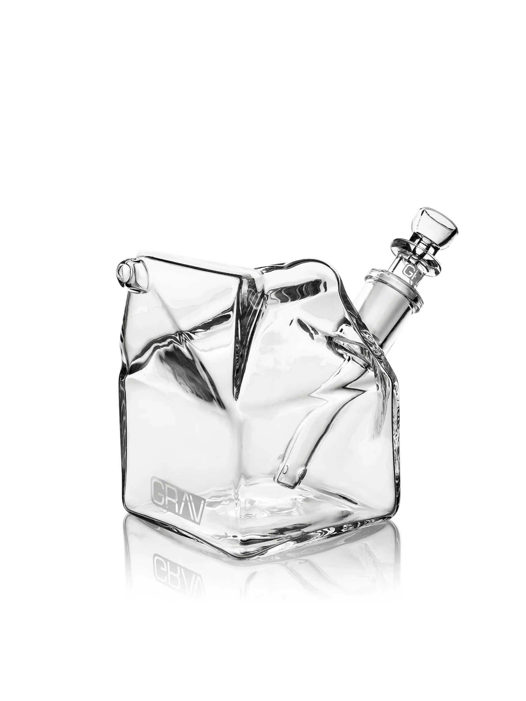GRAV - Milk Carton Pocket Bubbler
