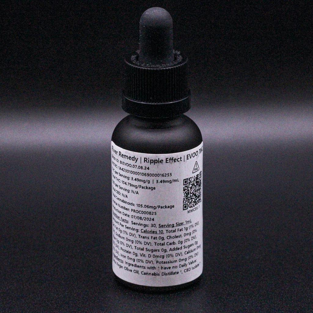Ripple Effect Tincture | Extra Virgin Olive Oil 100mg at The Green Standard Dispensary