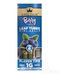 King Palm Mini Rolls | Berry Terps 2 pack