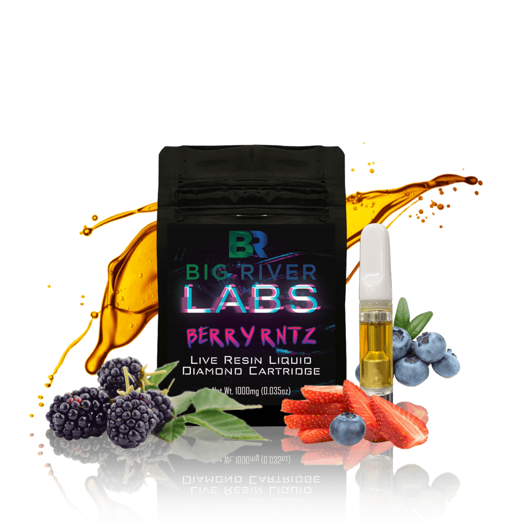Big River Vape Cart | Berry Runtz | Liquid Diamond | Live Resin 1g Cart cannabis product