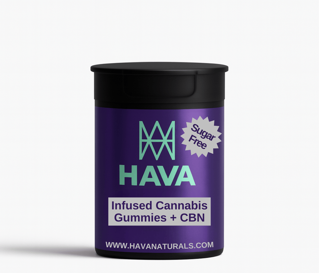HAVA Gummies | Sugar Free | Mango | 5:1 THC:CBN 250mg [10 pcs]