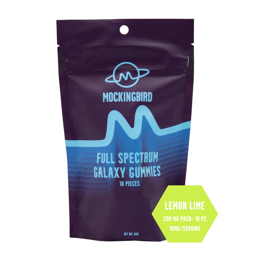 Mockingbird Gummies | Lemon Lime | Full Spectrum 200mg [10 pcs]