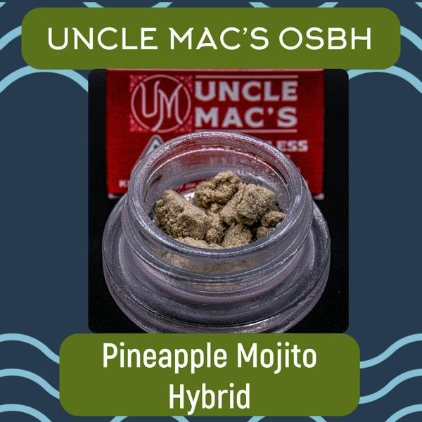Uncle Mac's Pineapple Mojito | Old School Bubble Hash 1g at The Green Standard Dispensary