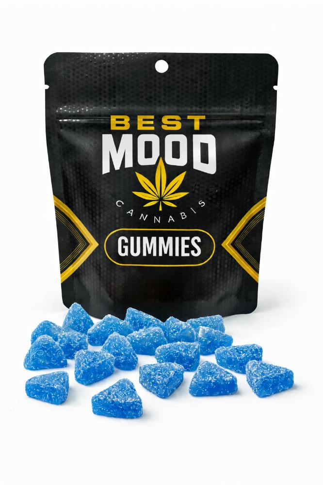 Best Mood Gummies | Rock n' Raspberry 1000mg [20 pcs]