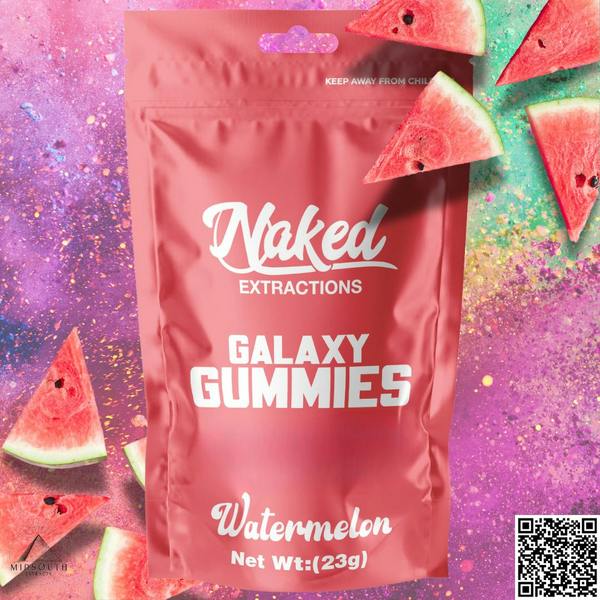 Naked Gummies | Watermelon 500mg [8 pcs]