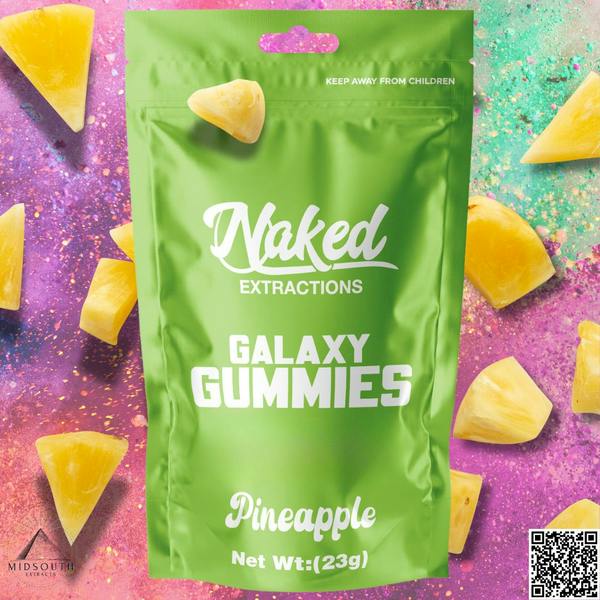 Naked Gummies | Pineapple 500mg [8 pcs]