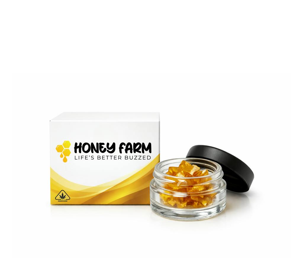 Honey Farm Shatter | Cheese Berry 1g at The Green Standard Dispensary