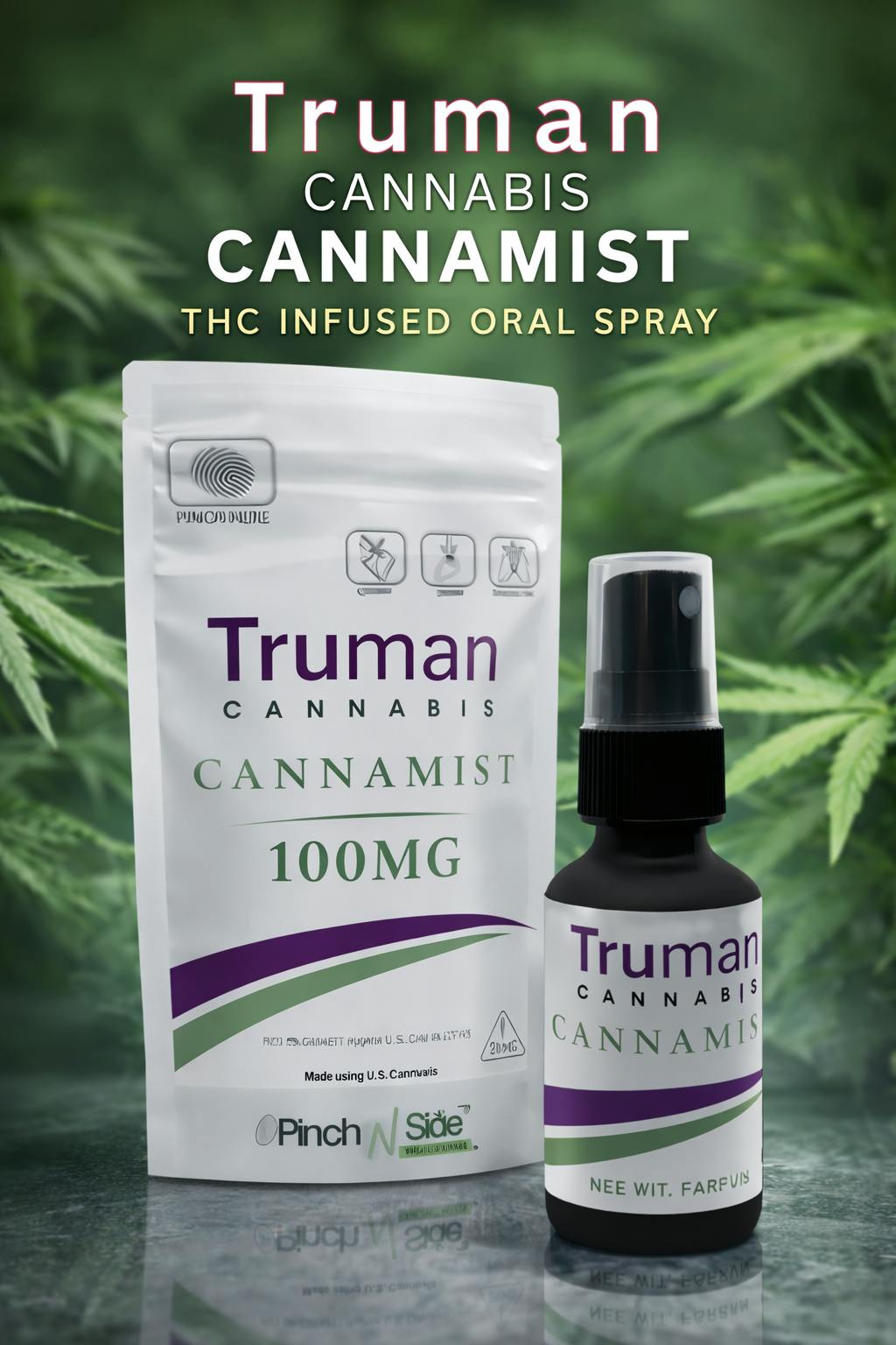 Truman Cannabis CannaMist Oral Spray 100mg