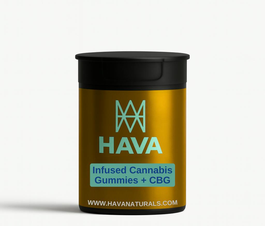 HAVA Gummies | Tropical Awake | 5:1 THC:CBG 250mg [10 pcs]