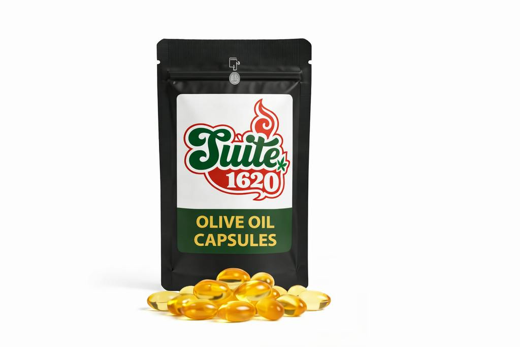 Suite 1620 Capsules | Olive Oil 100mg [10 Capsules] at The Green Standard Dispensary