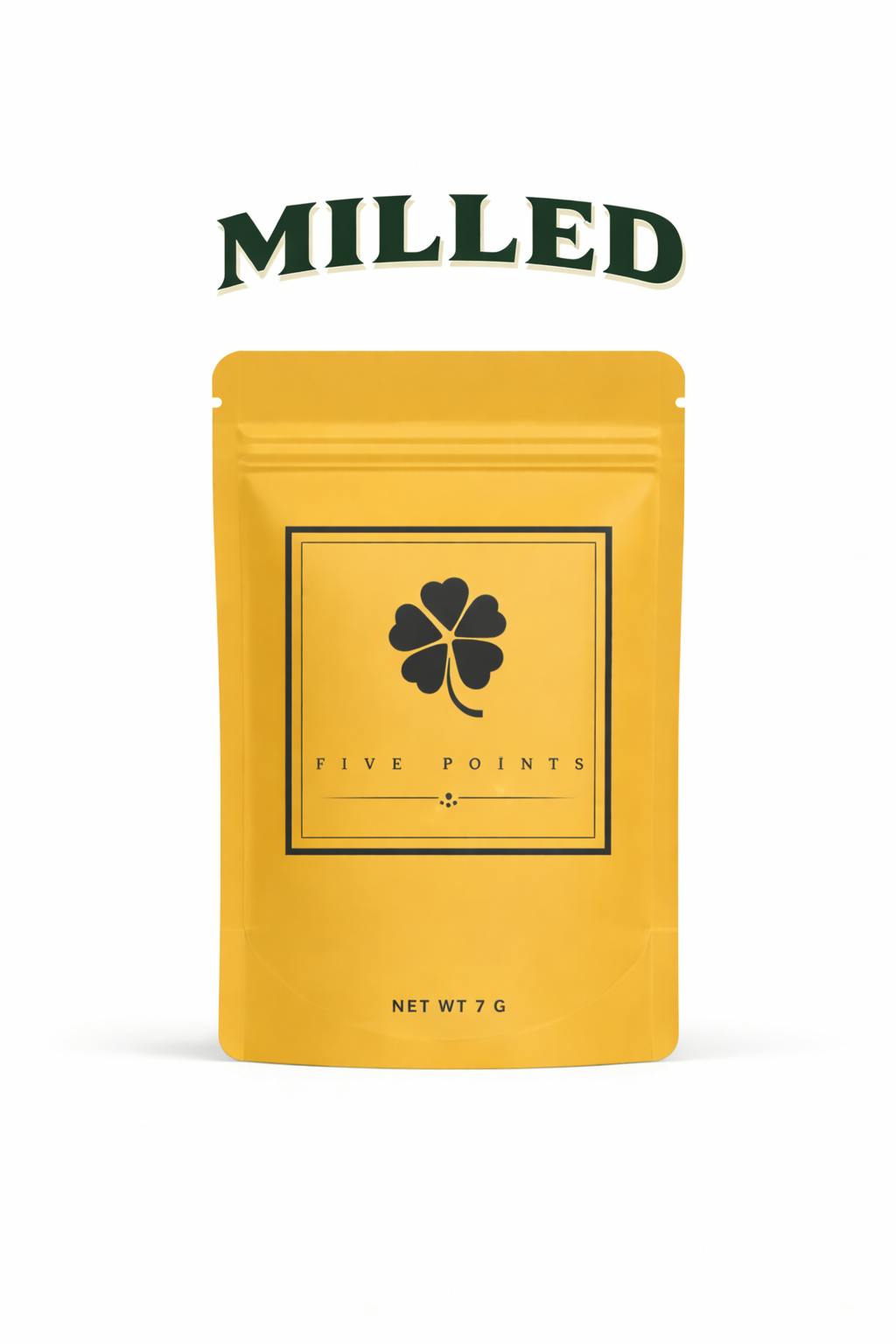 Five Points Farms Milled | Kief Infused Flower | Purple Monkey 7g at The Green Standard Dispensary