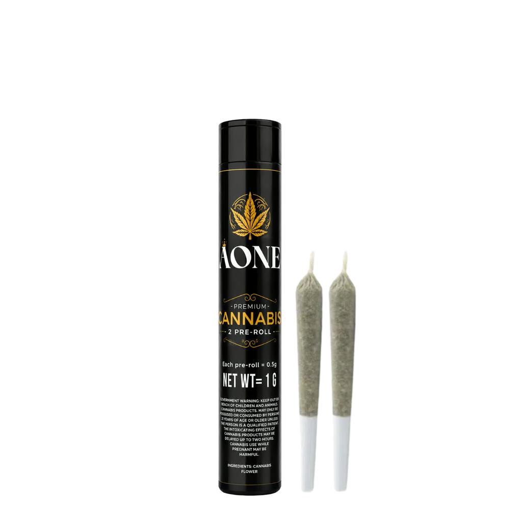 AONE Pre-Rolls | Fruity Gum 1g [2 pk] at The Green Standard Dispensary