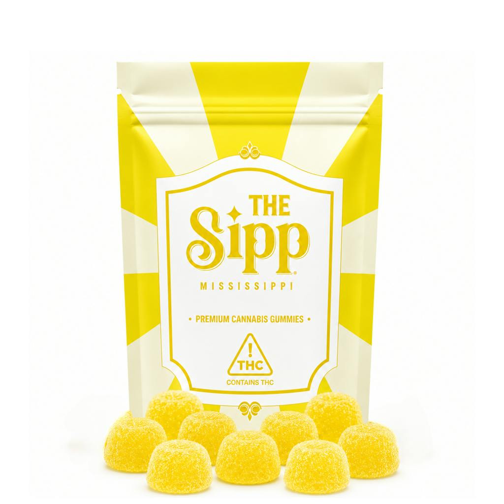 The Sipp Gummies | Indica | Pineapple 500mg [10 pcs]