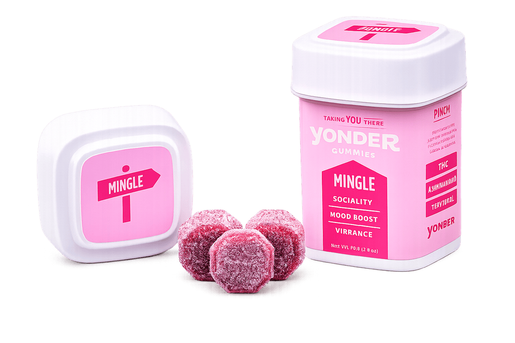 Yonder Gummies | Mingle | Passion Fruit 500mg [10 pcs]