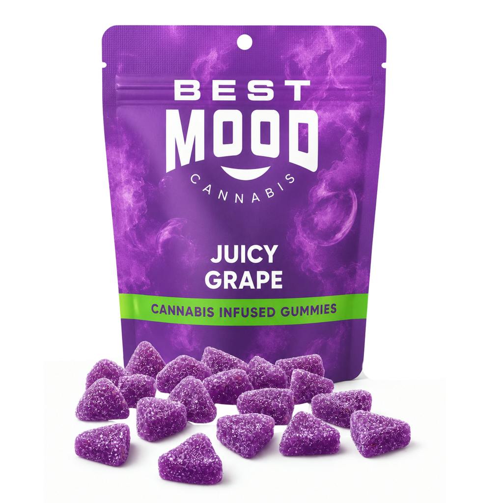 Best Mood Gummies | Juicy Grape 600mg [20 pcs]