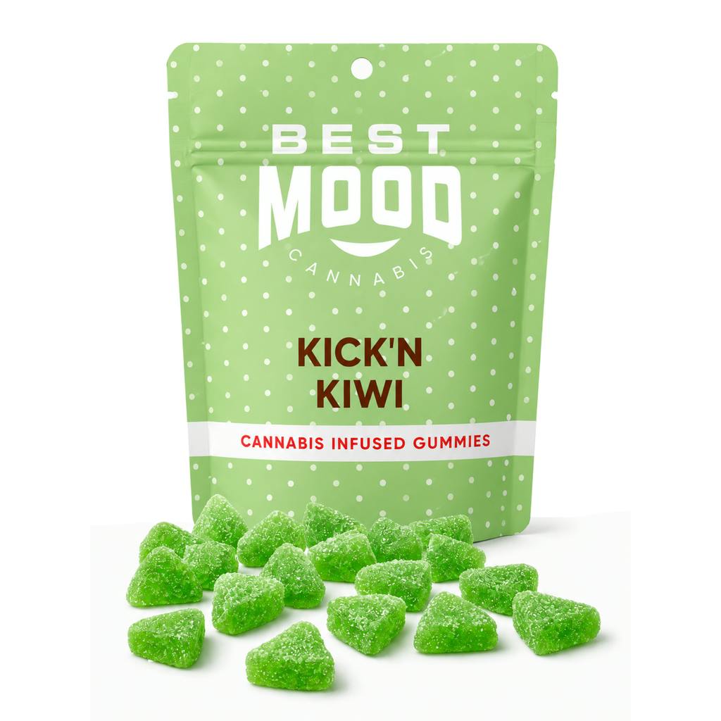 Best Mood Gummies | Kick 'n Kiwi 1000mg [20 pcs]